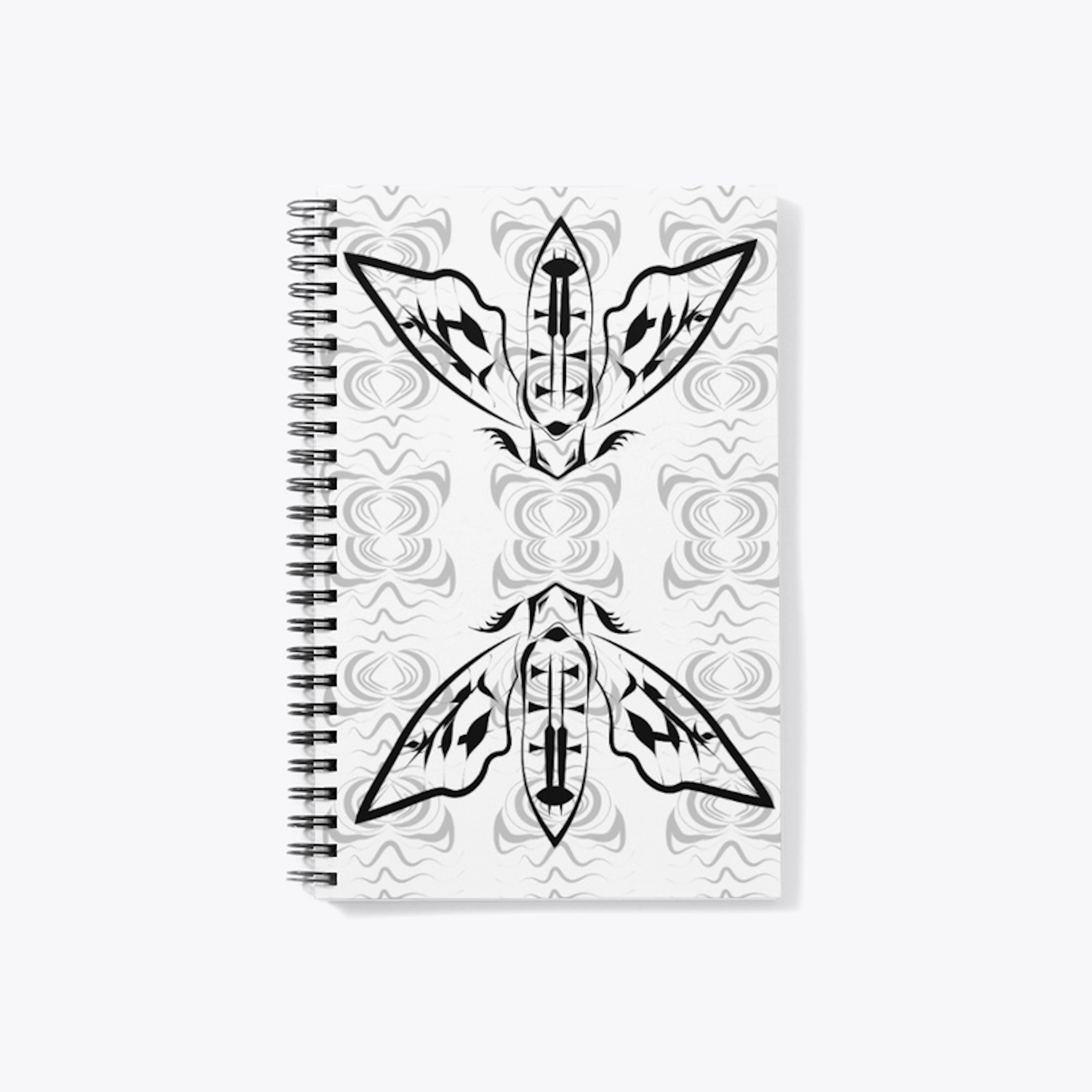 Tribal Moth NoteBook