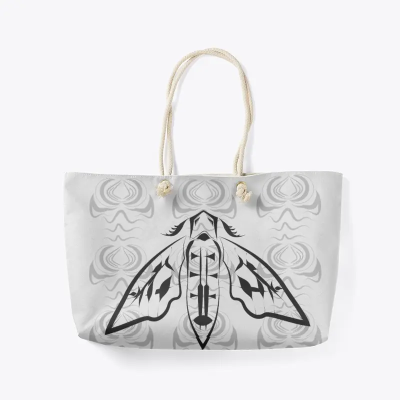 Tribal Moth Tote